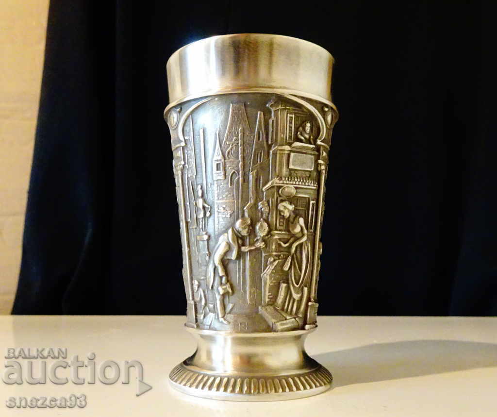 Kalaena wine glass with paintings The Eternal Bridegroom