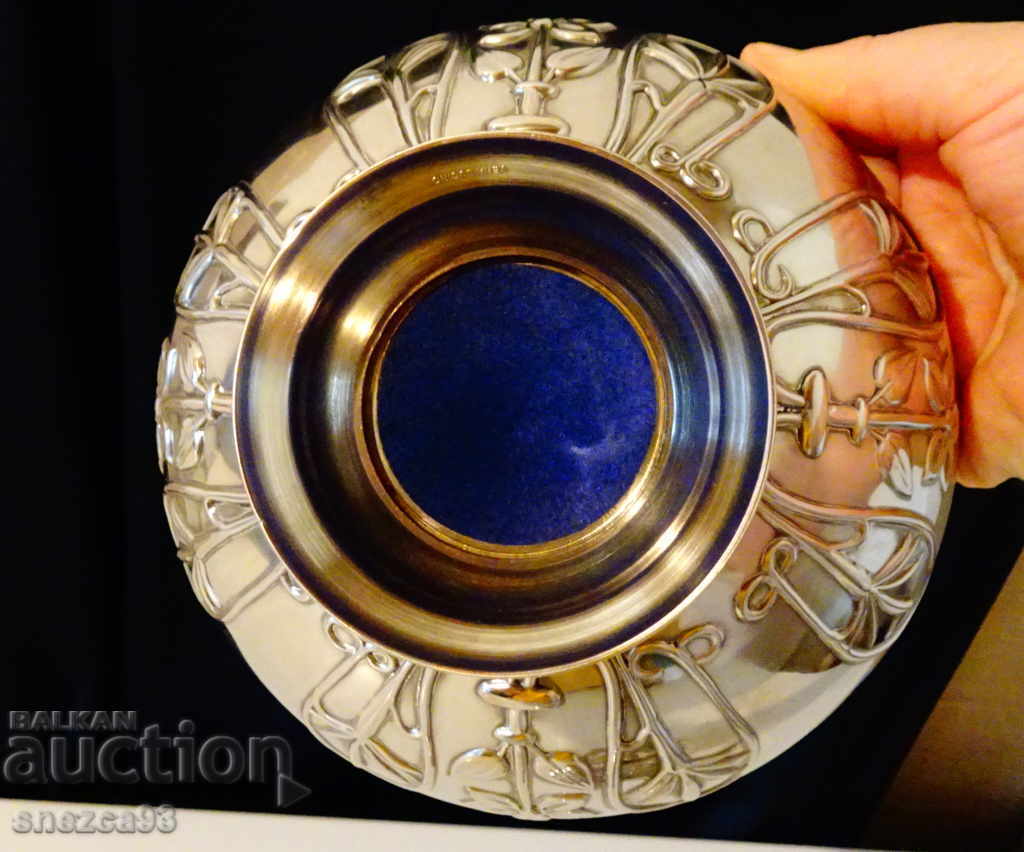 Silver-plated fruit bowl, Vera Lucino bowl. - 6 Silver-plated fruit bowl, Vera Lucino bowl. - 6