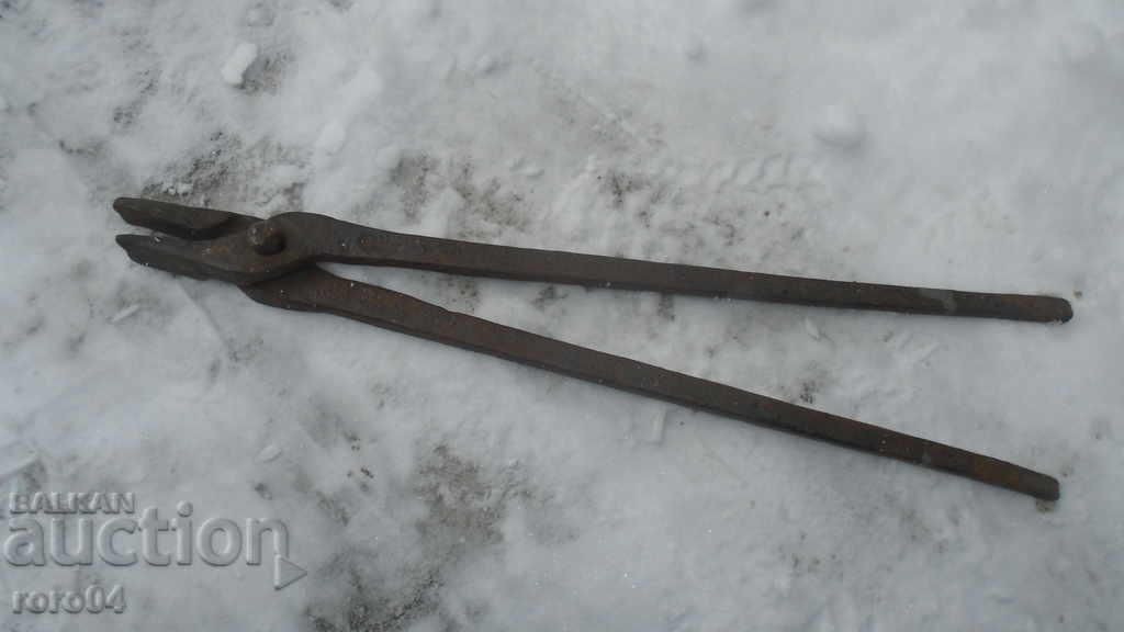 Auction FORGER PLIERS - MARKED - HUGE Auction FORGER PLIERS - MARKED - HUGE