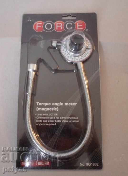 Protractor Force magnetic 1/2" /sau cu clema