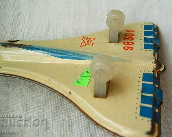 Aircraft Aeroflot model sheet metal toy USSR - 5 Aircraft Aeroflot model sheet metal toy USSR - 5