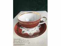 Coffee cup, tea, fine porcelain of the USSR