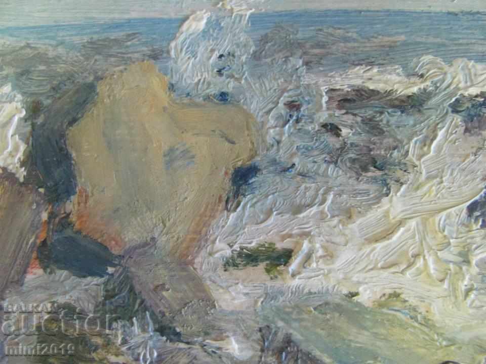 80 Ελαιογραφία σε χαρτόνι Ν. Κοστόφ - 7 80 Ελαιογραφία σε χαρτόνι Ν. Κοστόφ - 7