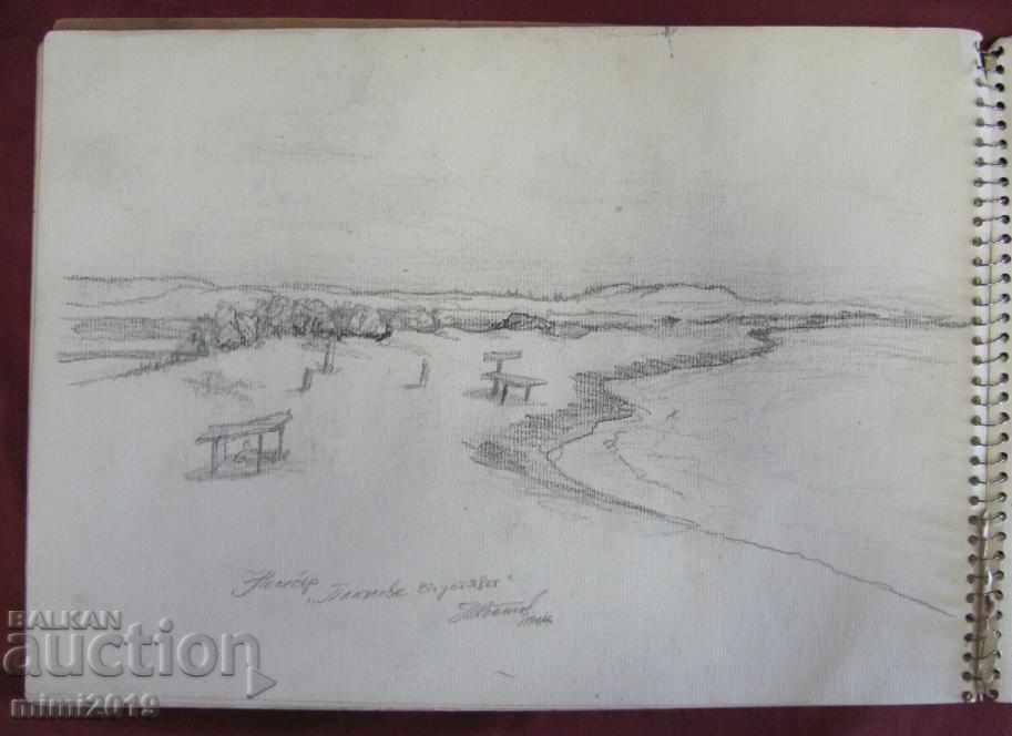 60s Sketch of the artist N. Kostov 16 pcs. Sketches signed with price 380.00 BGN | € 194.29 60s Sketch of the artist N. Kostov 16 pcs. Sketches signed with price 380.00 BGN | € 194.29