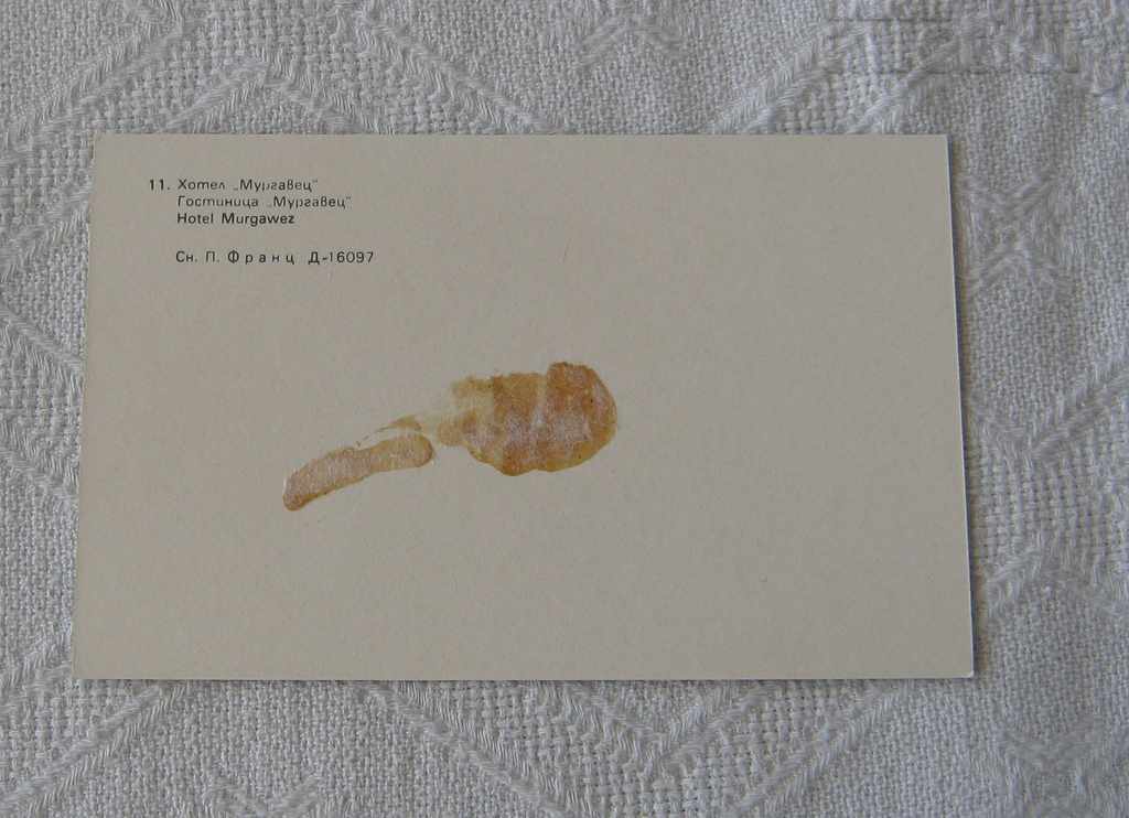 PAMPOROVO HOTEL "MURGAVETS" PK with price 0.70 BGN | € 0.36 PAMPOROVO HOTEL "MURGAVETS" PK with price 0.70 BGN | € 0.36