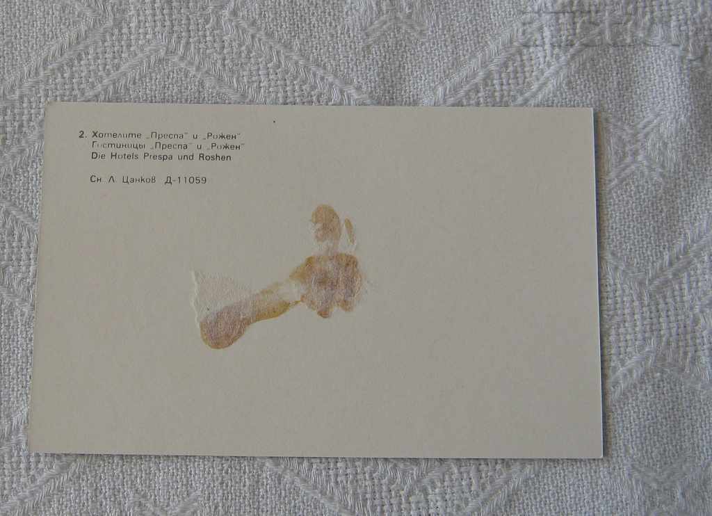 PAMPOROVO HOTELS "ROZHEN" "PRESPA" PK with price 0.70 BGN | € 0.36 PAMPOROVO HOTELS "ROZHEN" "PRESPA" PK with price 0.70 BGN | € 0.36