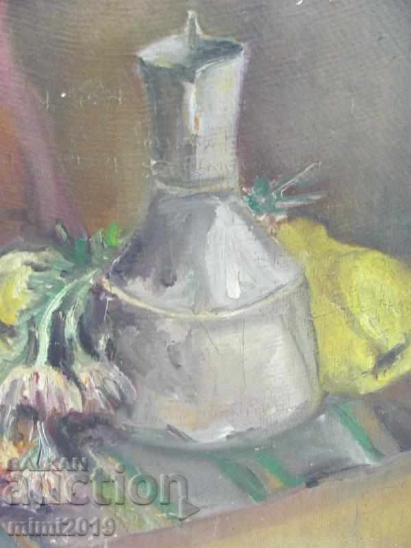 Auction Old oil painting on cardboard 52x39 cm. Auction Old oil painting on cardboard 52x39 cm.