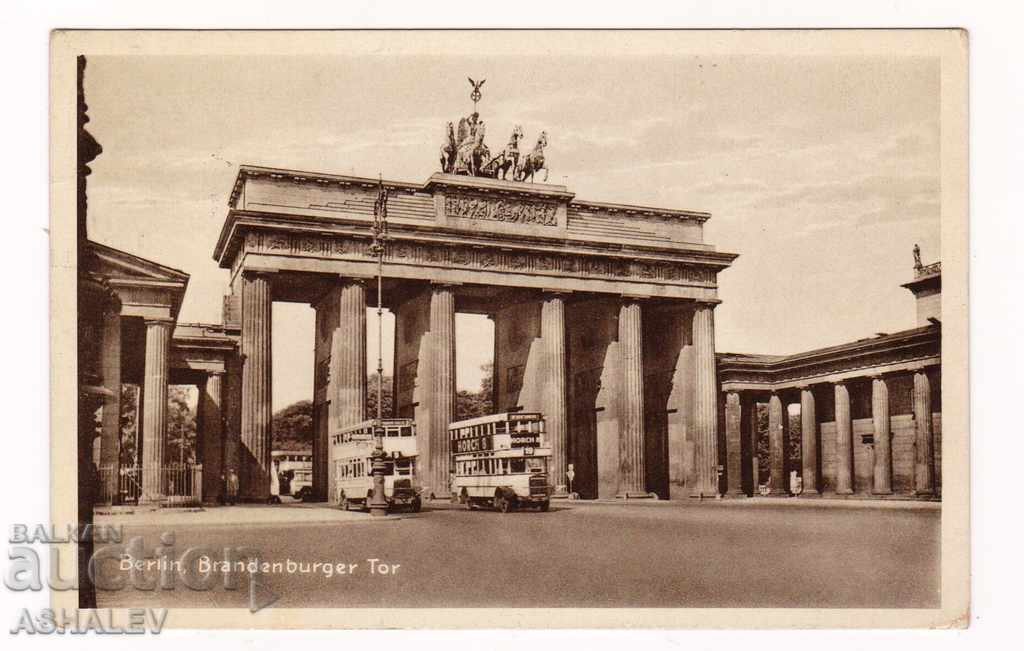 Γερμανία - Βερολίνο / ηλικιωμένος ταξιδιώτης 1930 /