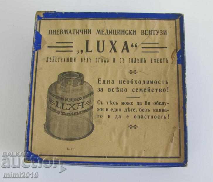 Ventuză medicală din secolul al XIX-lea cu pompă cu preț 300.00 BGN | € 153.39