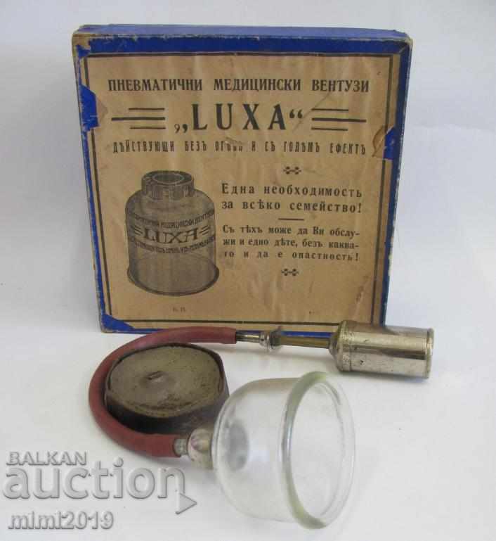 Livrarea Ventuză medicală din secolul al XIX-lea cu pompă