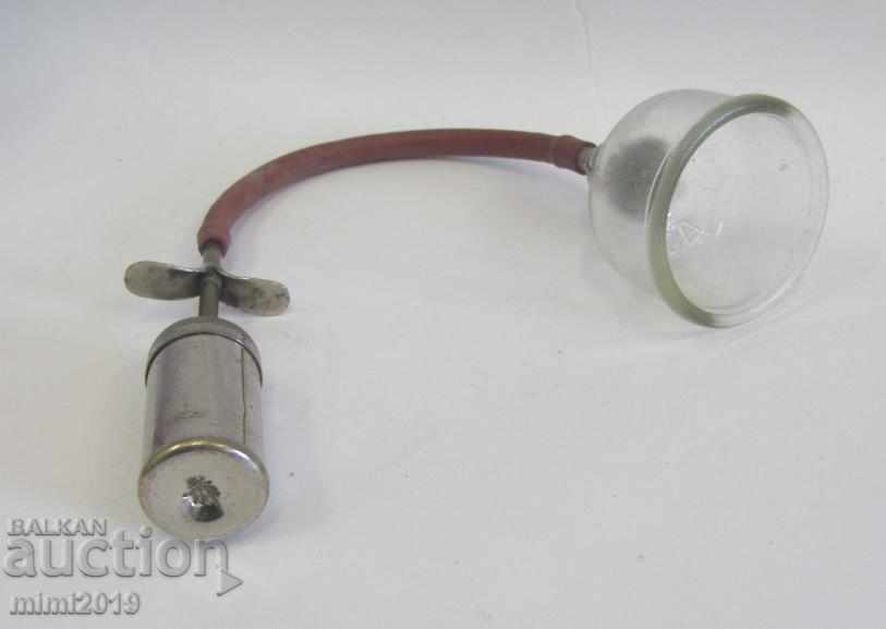 Ventuză medicală din secolul al XIX-lea cu pompă - 5