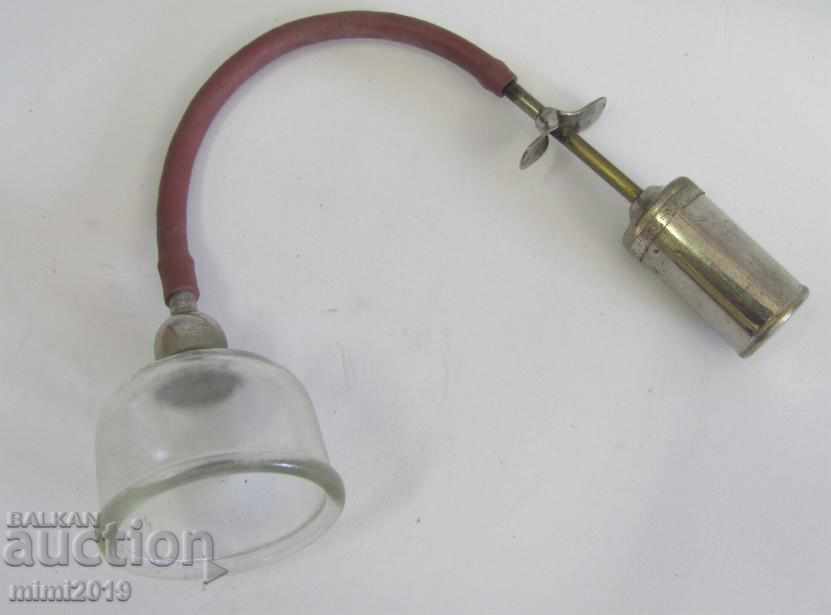 Ventuză medicală din secolul al XIX-lea cu pompă - 6
