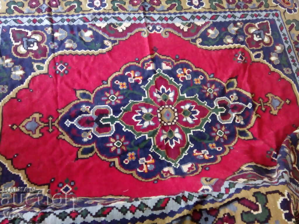 Unique old Chiprovtsi carpet - "The Royal Crown"
