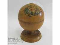 19th Century Medical Wooden Container for Amalgam Rare
