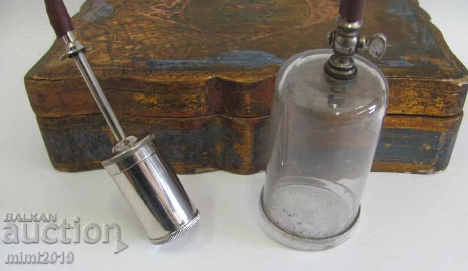 19th Century Medical Suction Cup with Pump - 5 19th Century Medical Suction Cup with Pump - 5