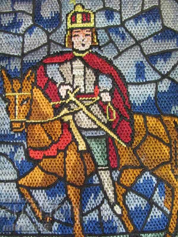 Аукцион Ранен 19 век Гоблен Коприна рядък Аукцион Ранен 19 век Гоблен Коприна рядък