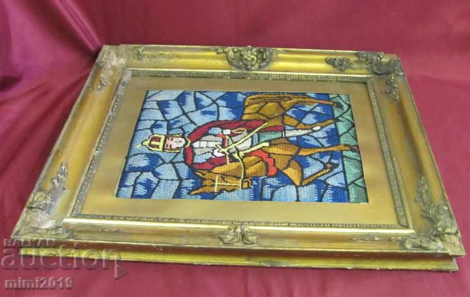 Ранен 19 век Гоблен Коприна рядък - 6 Ранен 19 век Гоблен Коприна рядък - 6