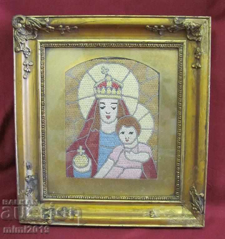 Early 19th century Silk tapestry rare with price 400.00 BGN | € 204.52 Early 19th century Silk tapestry rare with price 400.00 BGN | € 204.52