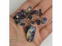 Brooch from Blue Stone Sodalite