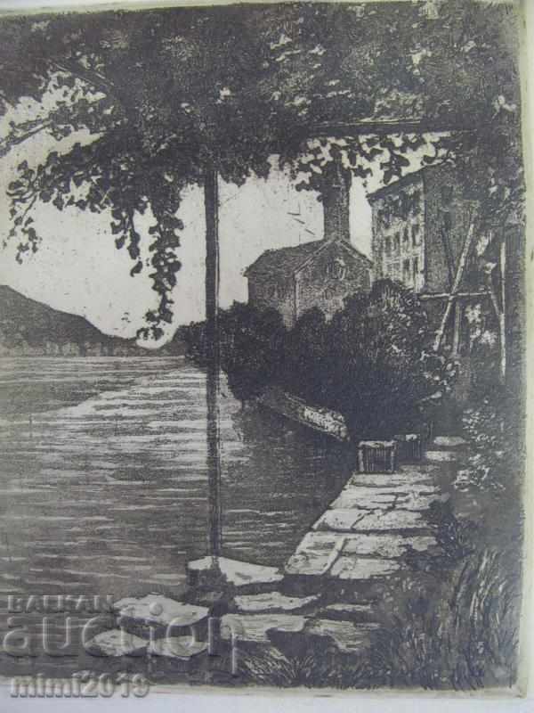 Auction 1700s Original Venice engraving rare Auction 1700s Original Venice engraving rare