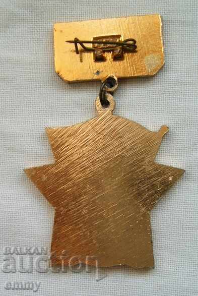 Auction  Old Soviet badge USSR Dnieper landing 1943