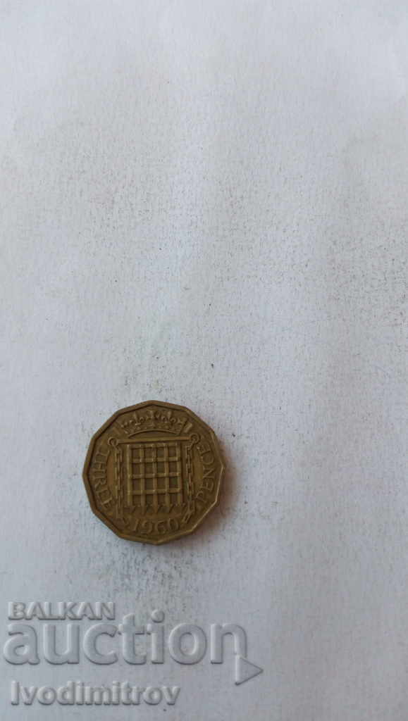 Great Britain 3 pence 1960