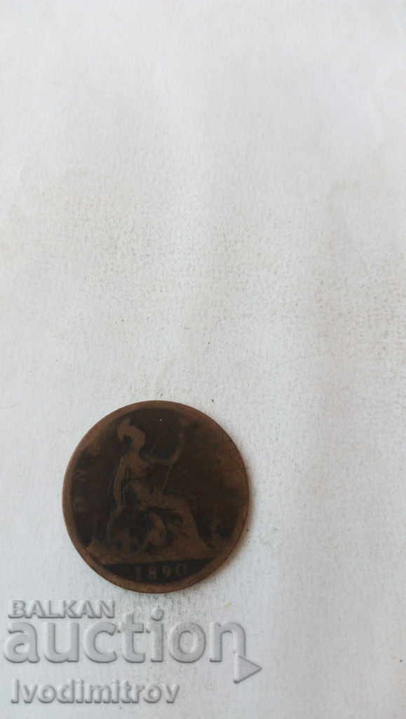 Marea Britanie 1 penny 1890