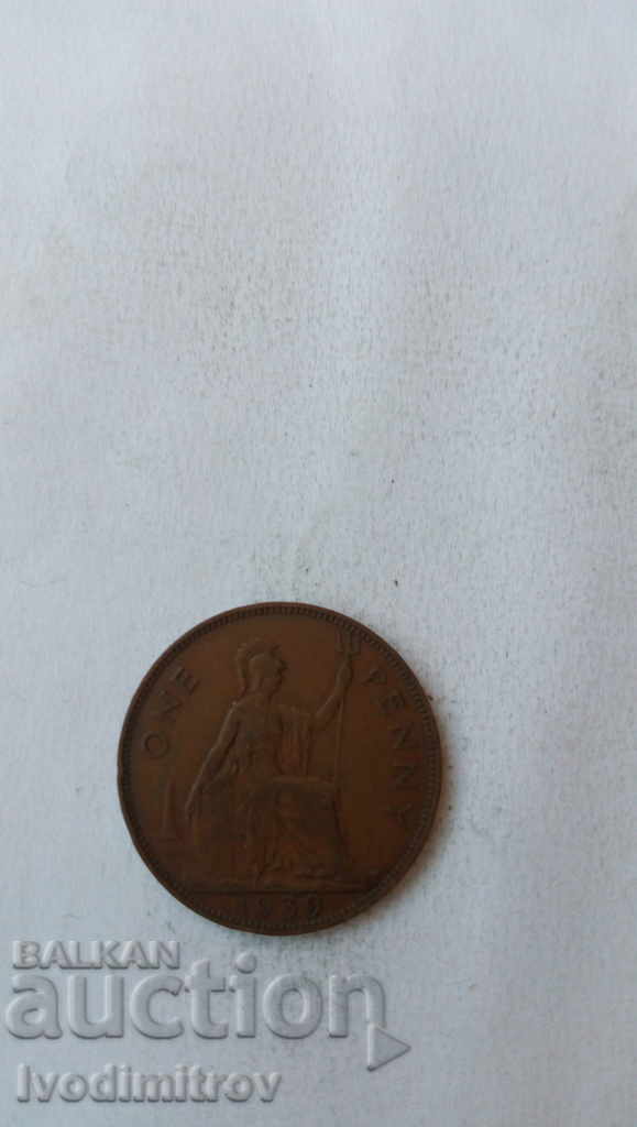 Marea Britanie 1 Penny 1939