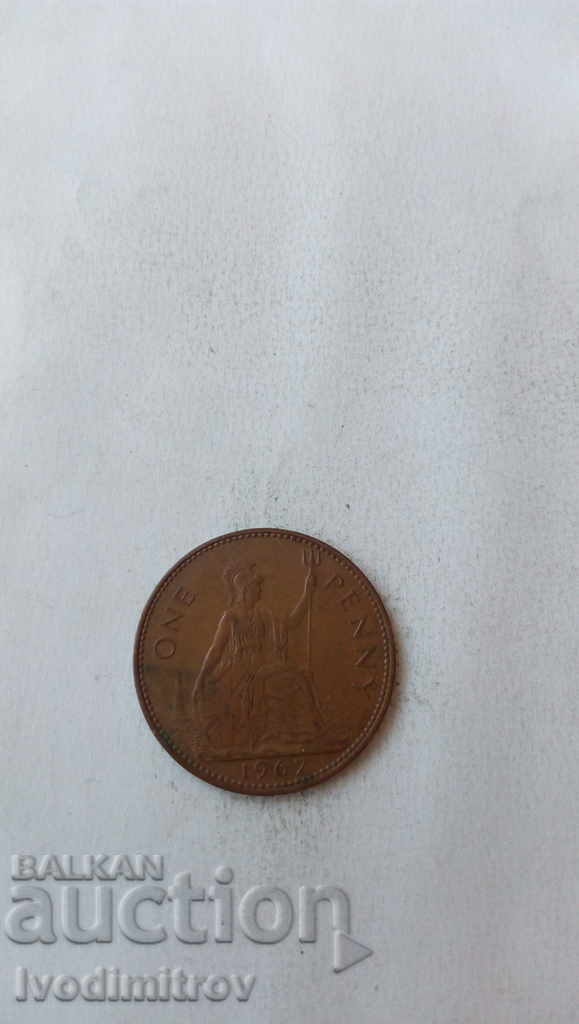 Great Britain 1 penny 1967
