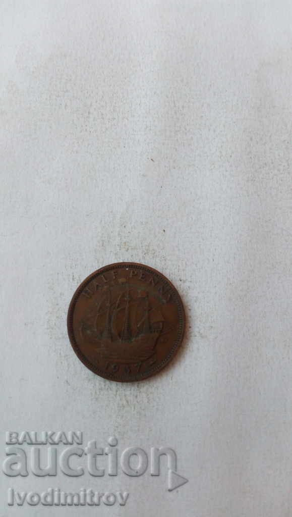 Marea Britanie 1/2 penny 1937