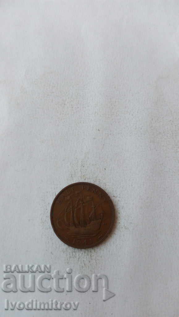 Marea Britanie 1/2 penny 1941