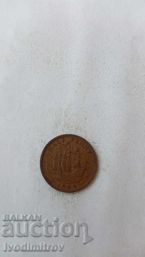 Great Britain 1/2 Penny 1964