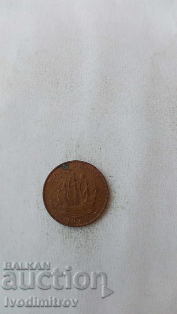 Great Britain 1/2 Penny 1967