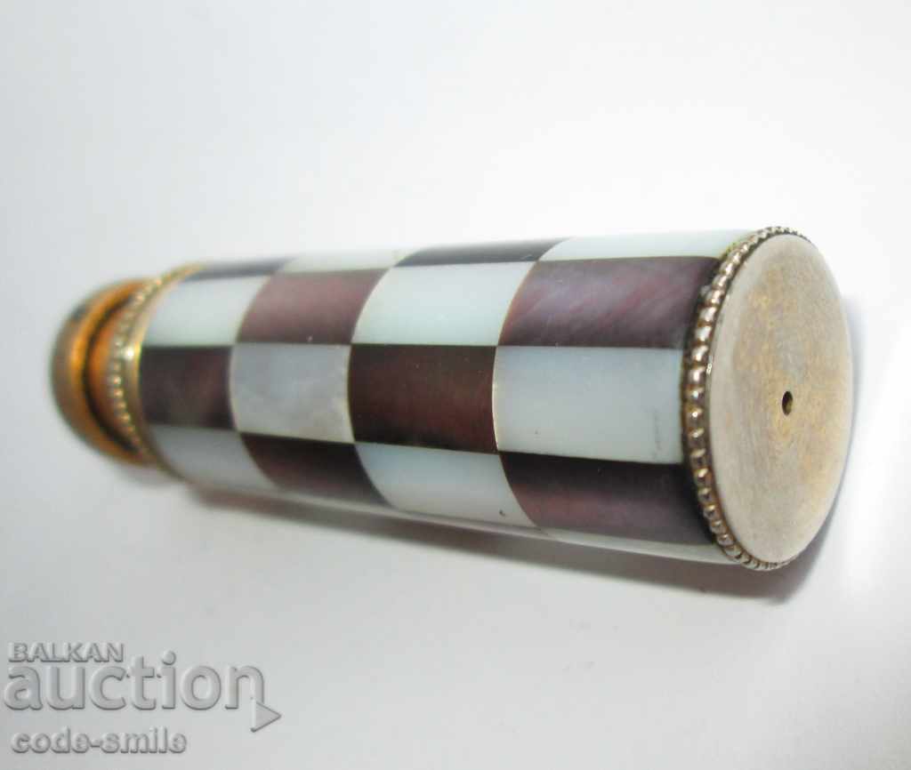 Παλιό γαλλικό μπουκάλι αρώματος με μητρικό υλικό - 6 Παλιό γαλλικό μπουκάλι αρώματος με μητρικό υλικό - 6