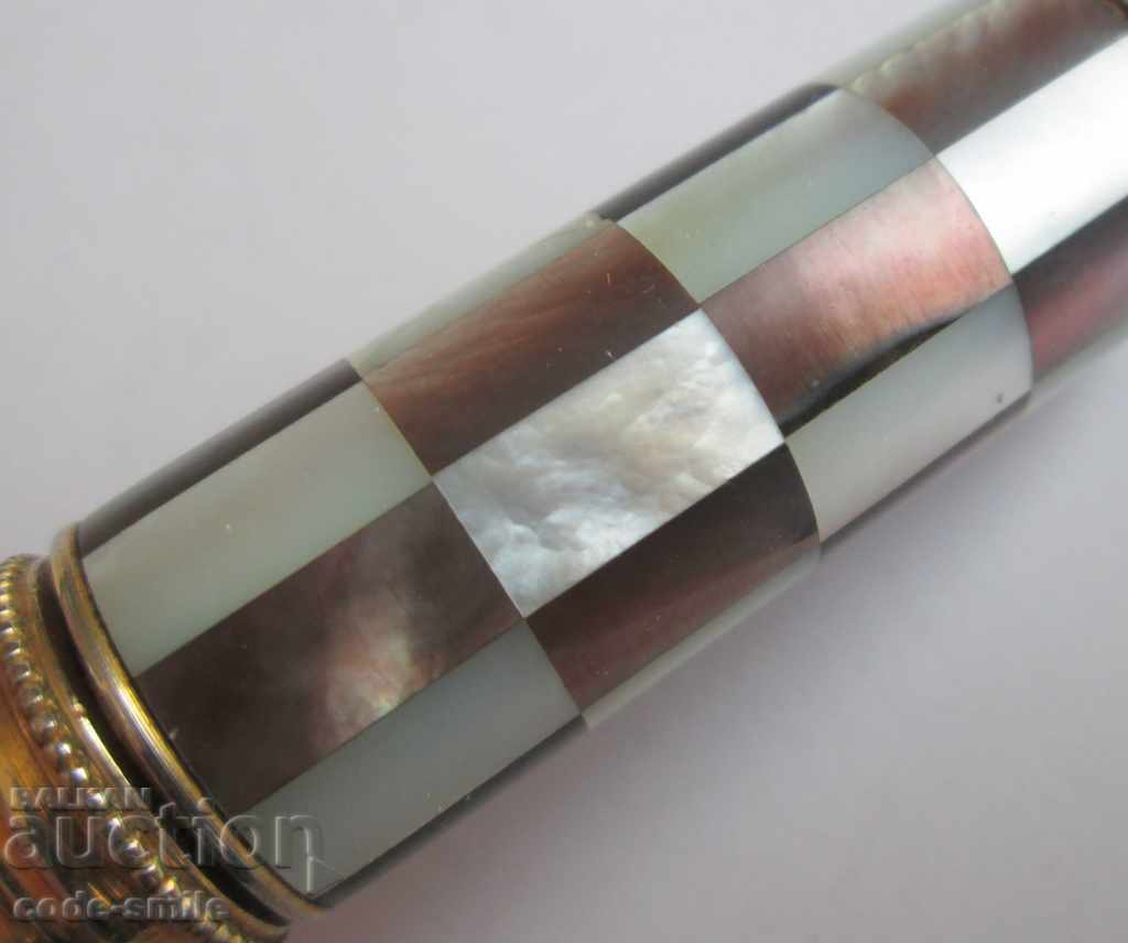 Παλιό γαλλικό μπουκάλι αρώματος με μητρικό υλικό - 7 Παλιό γαλλικό μπουκάλι αρώματος με μητρικό υλικό - 7