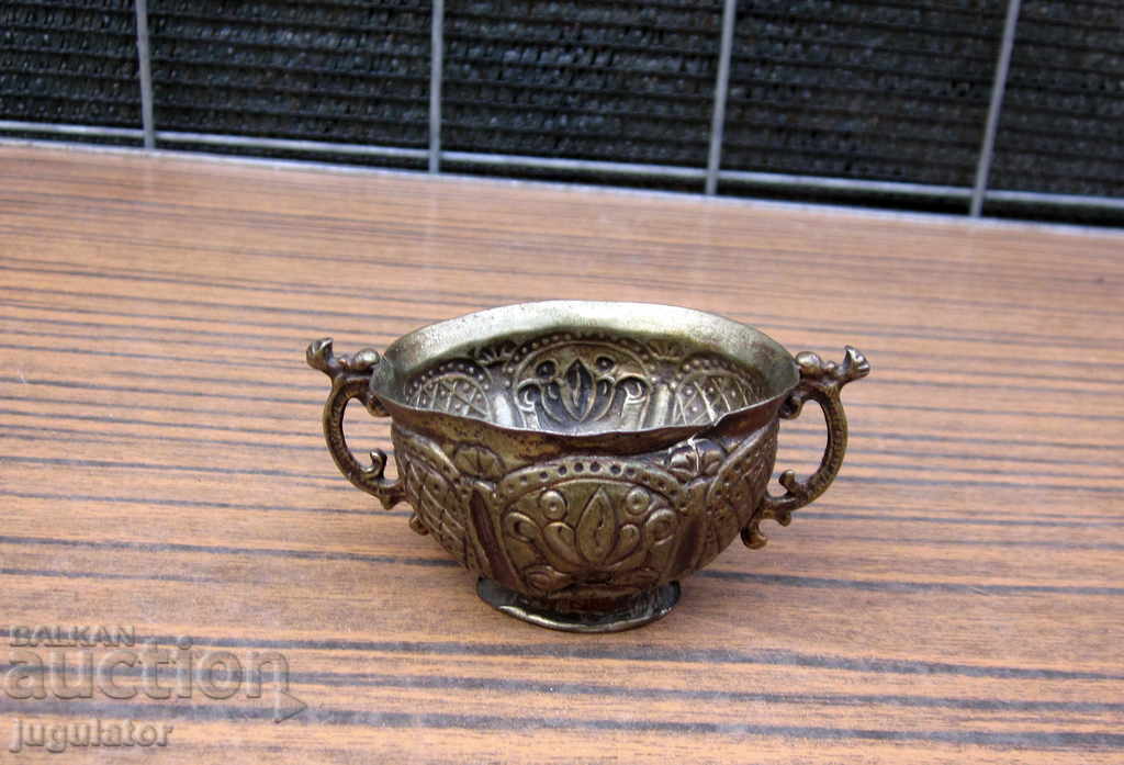 Delivery of Bulgarian Renaissance silver vessel religious cup baptism