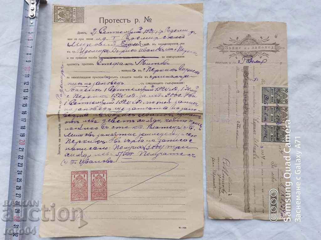 RADOMIR - PROTEST - DOCUMENT DE COMANDĂ - 6