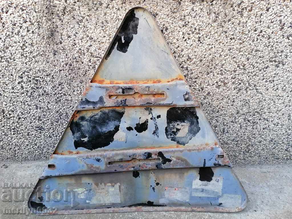 Enamelled road sign from the early 1960s - 5 Enamelled road sign from the early 1960s - 5