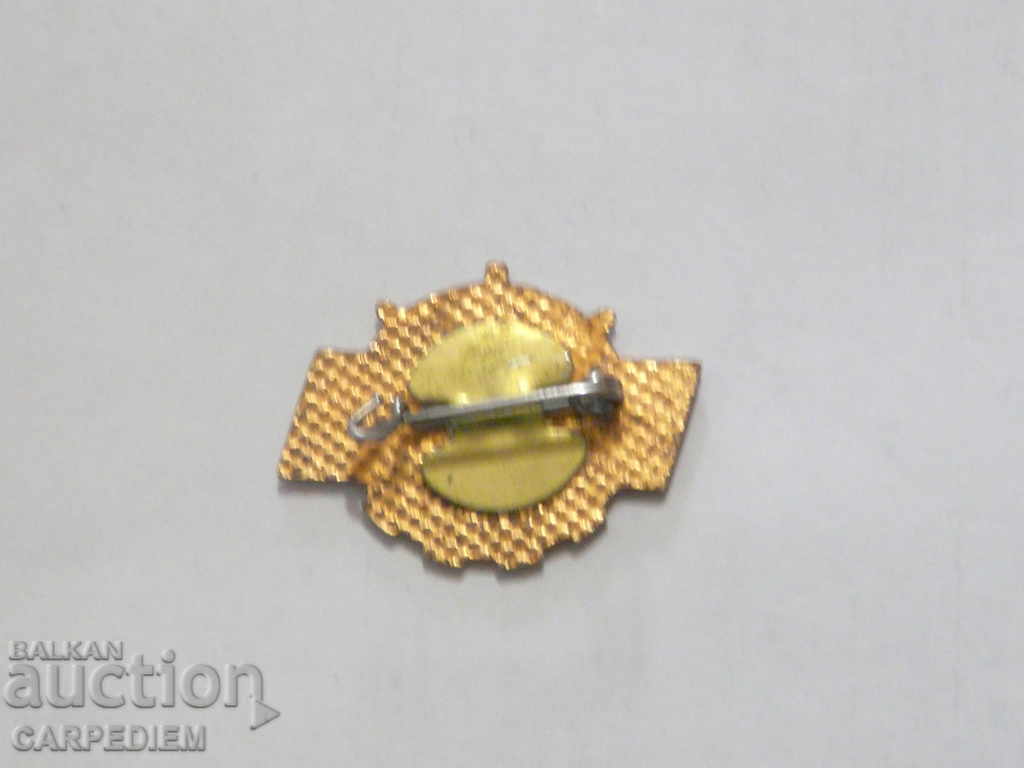 Auction  Very Rare Soc. Badge - BMF Champion, X Congress of the Bulgarian Communist Party
