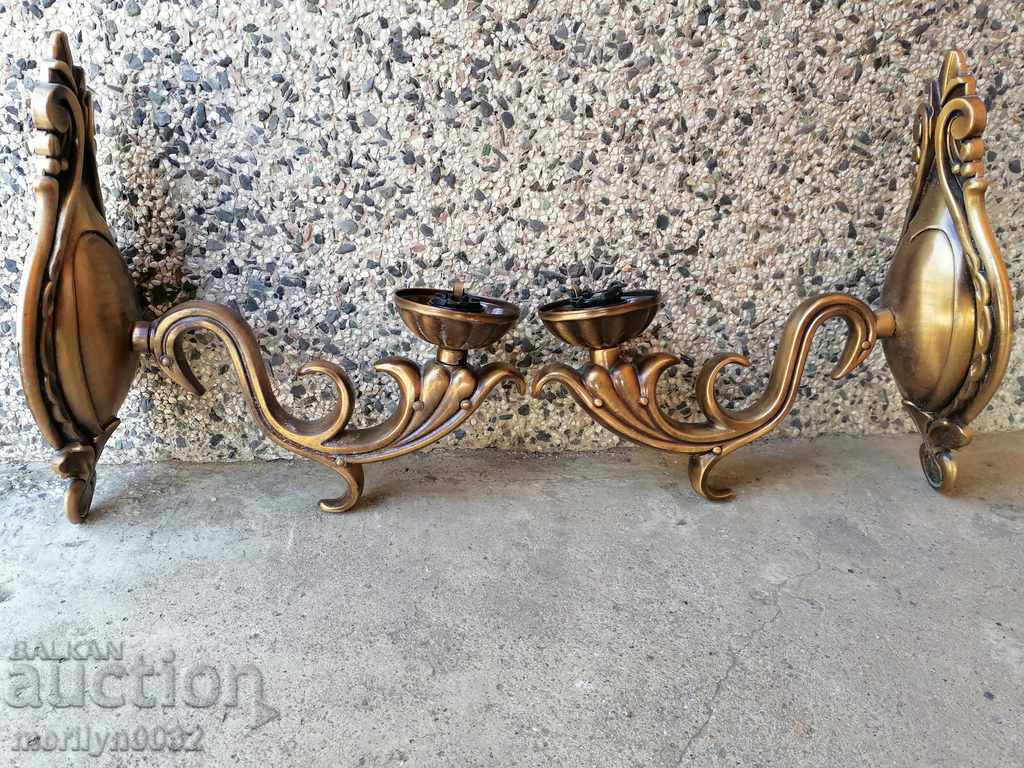 Delivery of Pair of wall sconces electric lamp 2 pieces Delivery of Pair of wall sconces electric lamp 2 pieces
