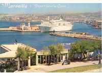 Пощенска картички - Марсилия, Входа в пристанището