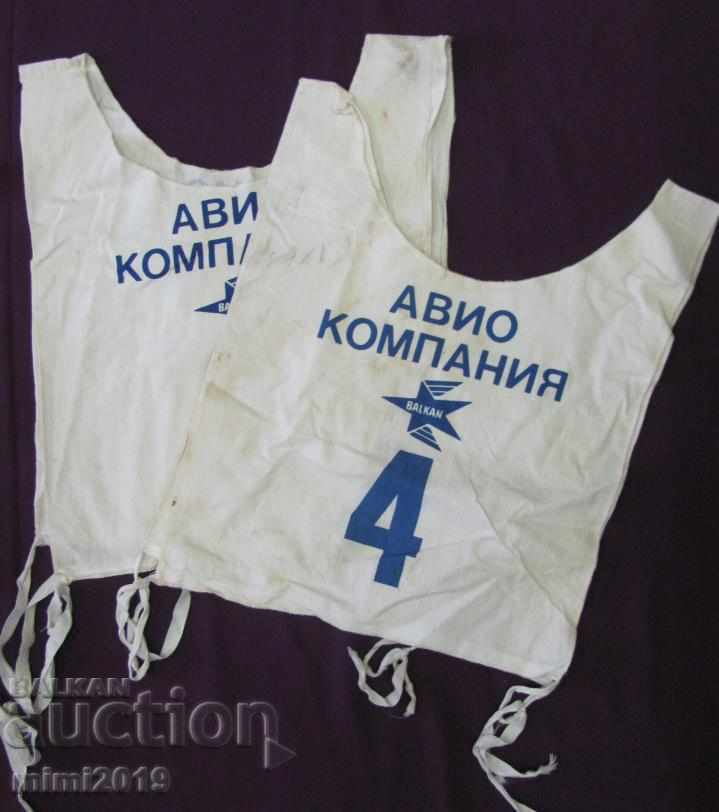 50s Balkan Airlines Signal Vests 4 pcs. with price 50.00 BGN | € 25.56 50s Balkan Airlines Signal Vests 4 pcs. with price 50.00 BGN | € 25.56