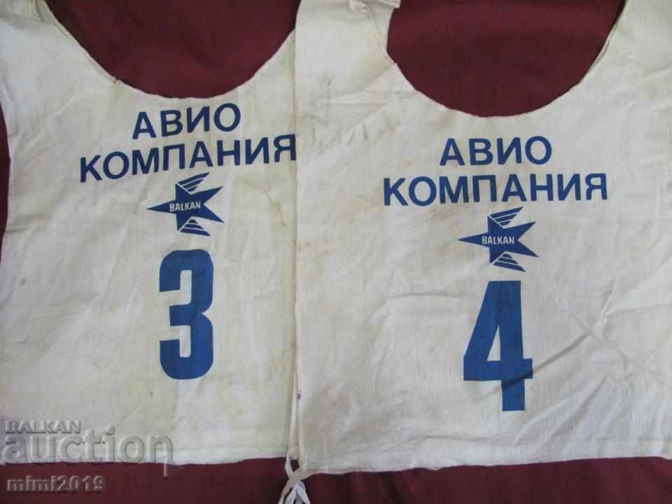 50s Balkan Airlines Signal Vests 4 pcs. - 7 50s Balkan Airlines Signal Vests 4 pcs. - 7