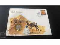 Coin brand envelope Mauritania