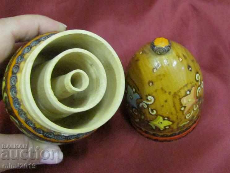 Auction 19th century 2 pcs. Wooden Cigarette Box Auction 19th century 2 pcs. Wooden Cigarette Box