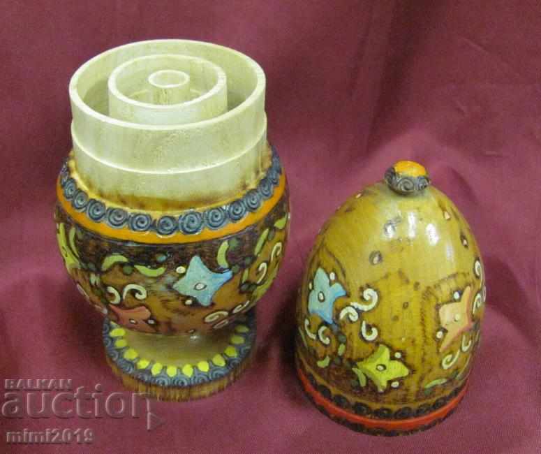 Delivery of 19th century 2 pcs. Wooden Cigarette Box Delivery of 19th century 2 pcs. Wooden Cigarette Box