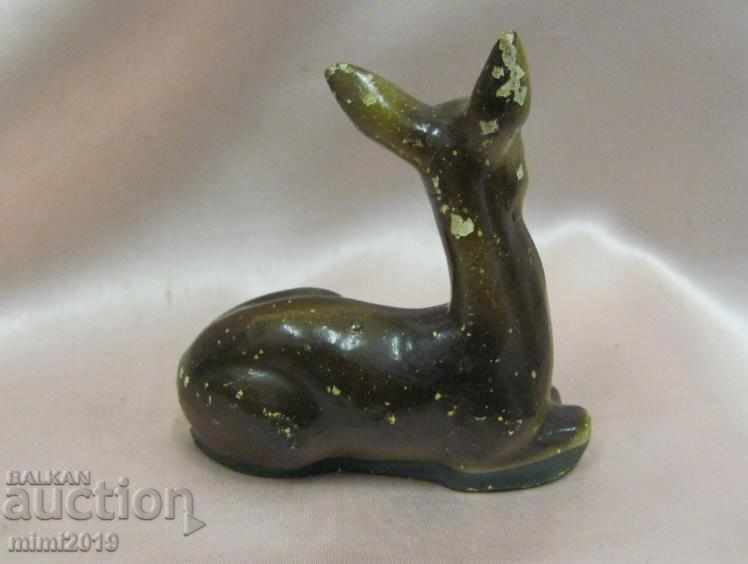 Auction  19th century Ceramic Figure - Deer