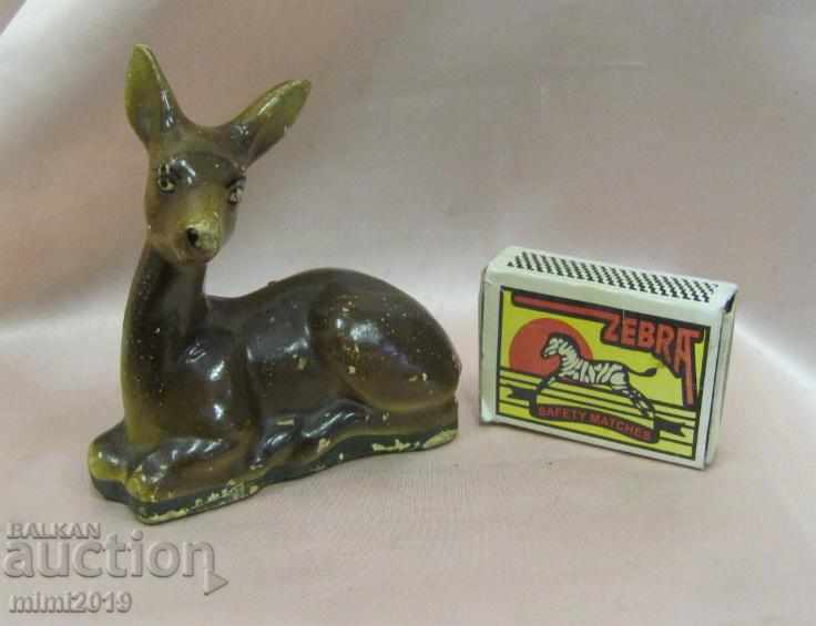 19th century Ceramic Figure - Deer - 7