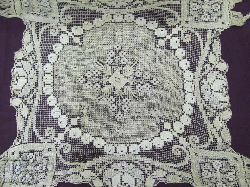 19th Century Hand Knitted Tablecloth with price 25.00 BGN | € 12.78 19th Century Hand Knitted Tablecloth with price 25.00 BGN | € 12.78