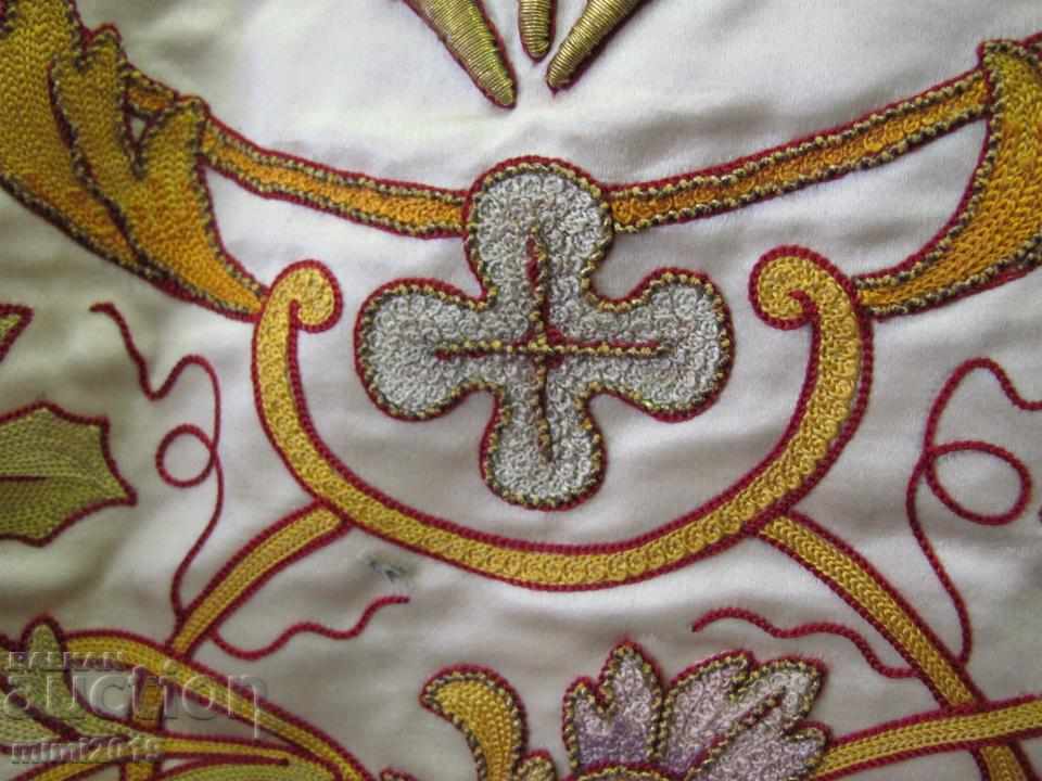 20s Christian Church Cloak Paris gold tinsel, silk - 7 20s Christian Church Cloak Paris gold tinsel, silk - 7